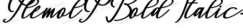 PlemolP Bold Italic字体转换